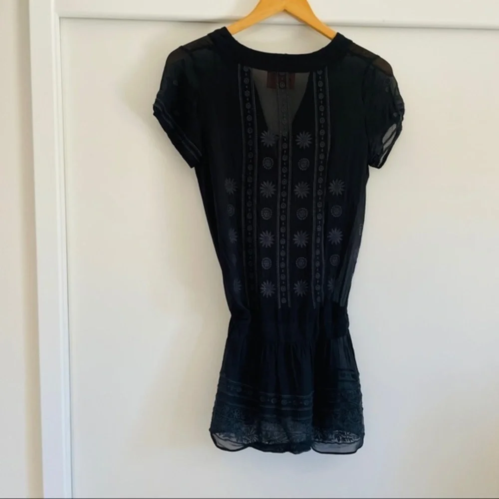 SALE 🔥JUICY‎ COUTURE 100% Silk Navy Dress